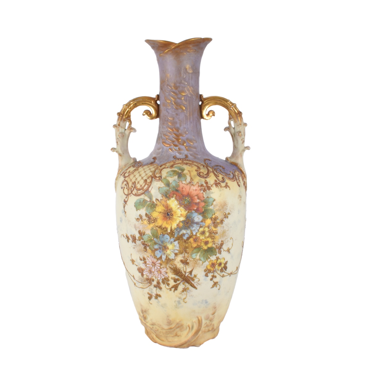 Turn Teplitz Floral Vase