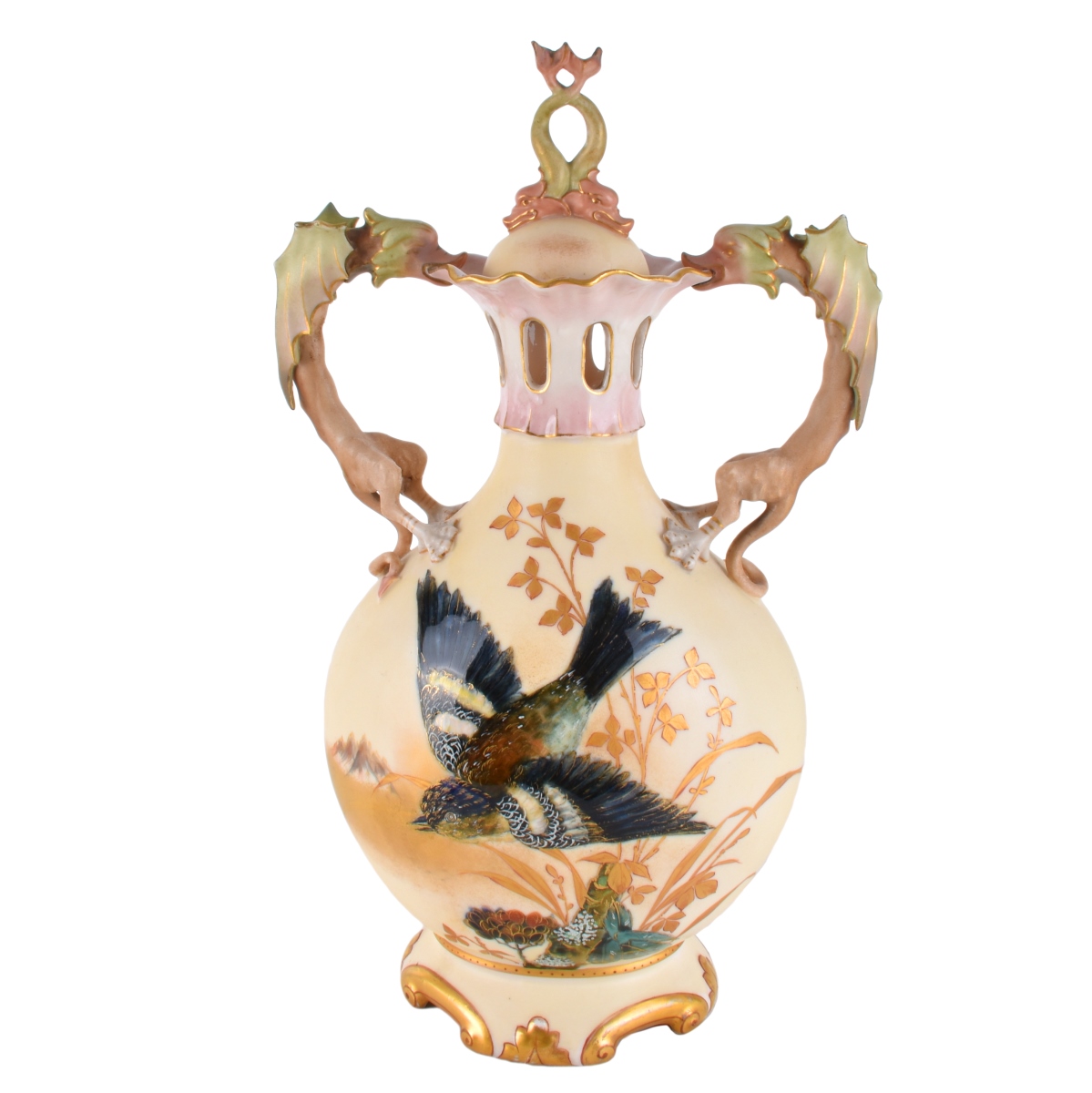 Turn Teplitz Covered Urn