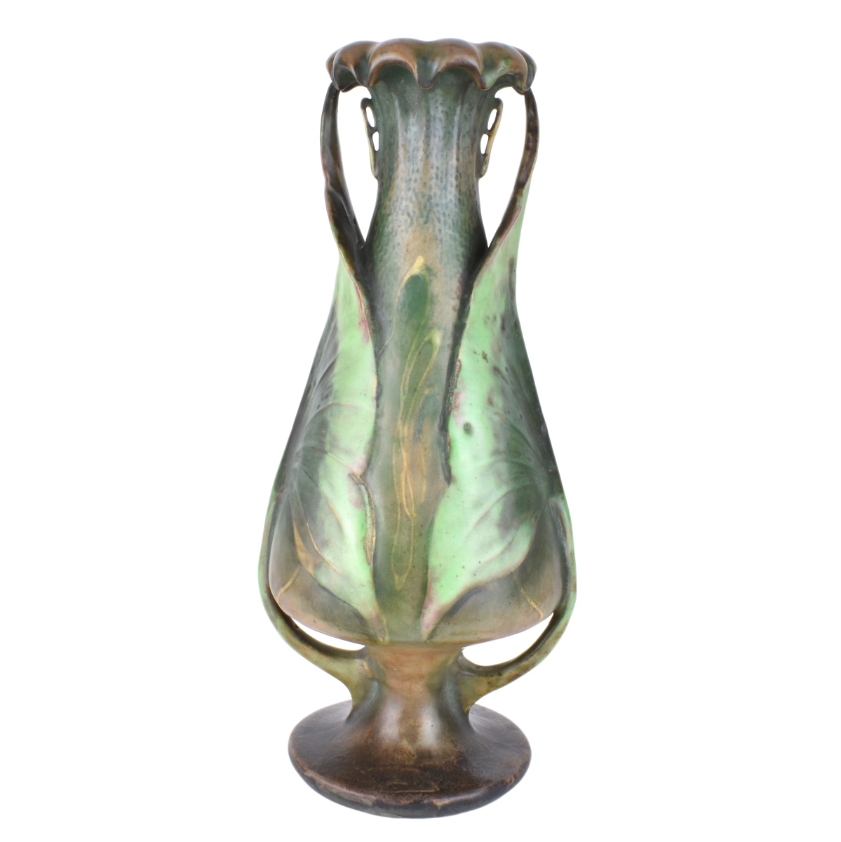 Amphora Leaf Vase