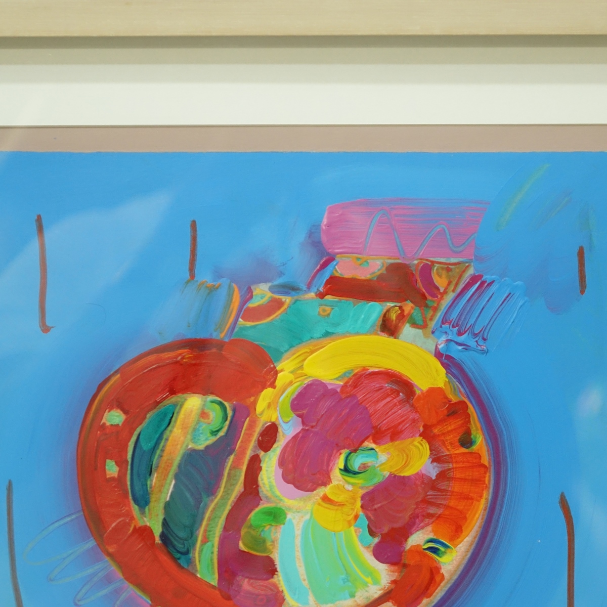Peter Max Acrylic On Paper
