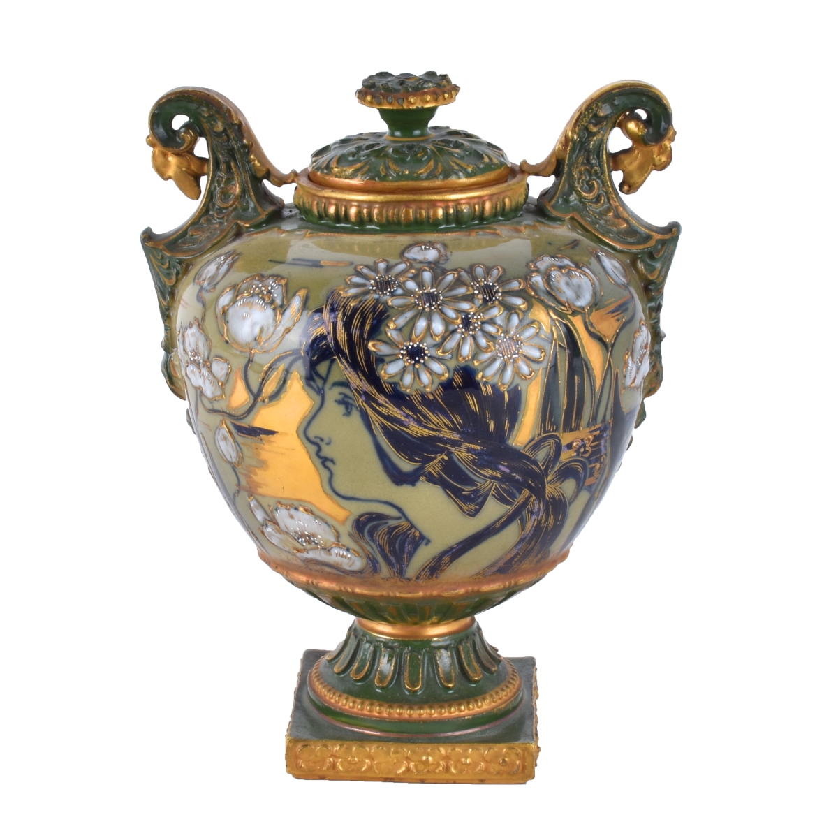 Turn Teplitz Covered Urn