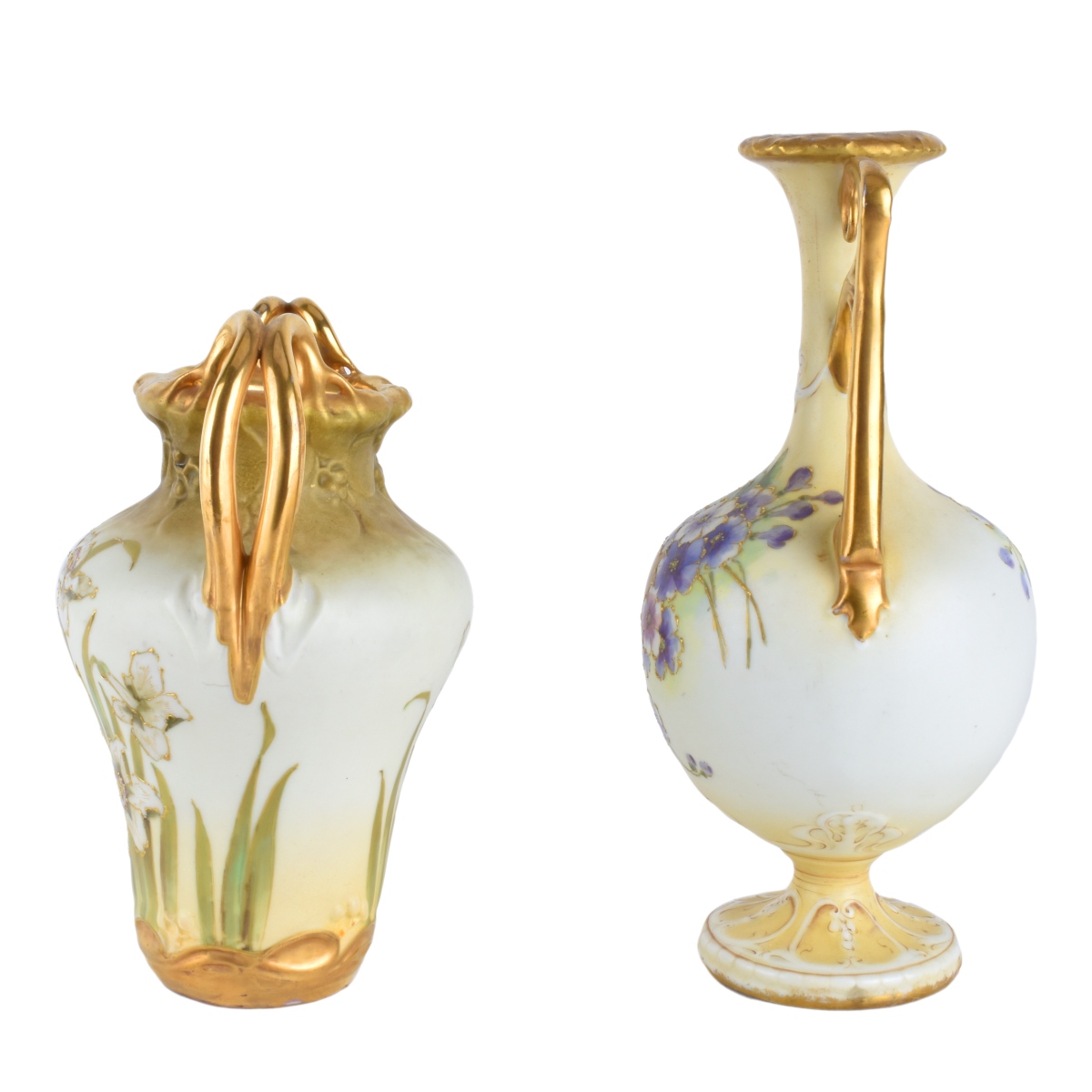 Two (2) Turn Teplitz Vases