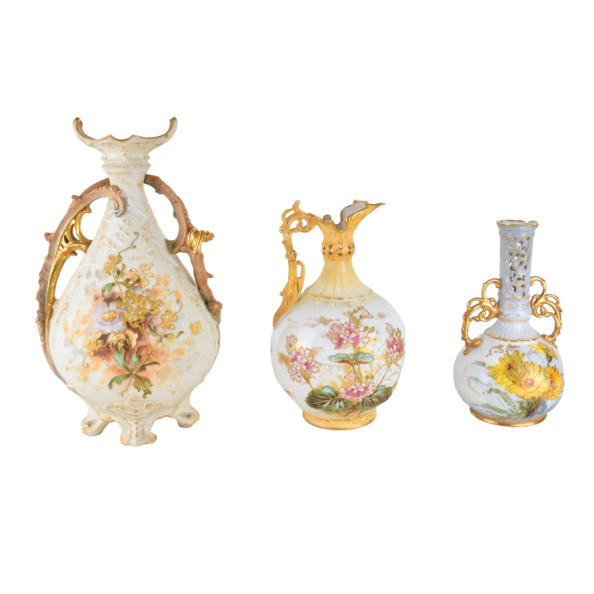 Three (3) Teplitz Porcelains