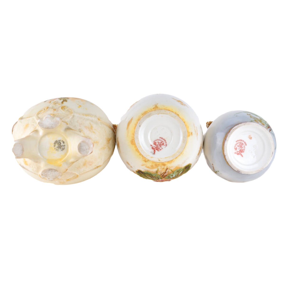 Three (3) Teplitz Porcelains