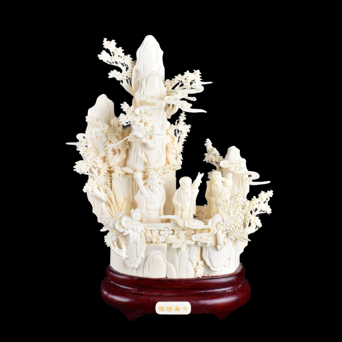 Decorative Faux Ivory Group