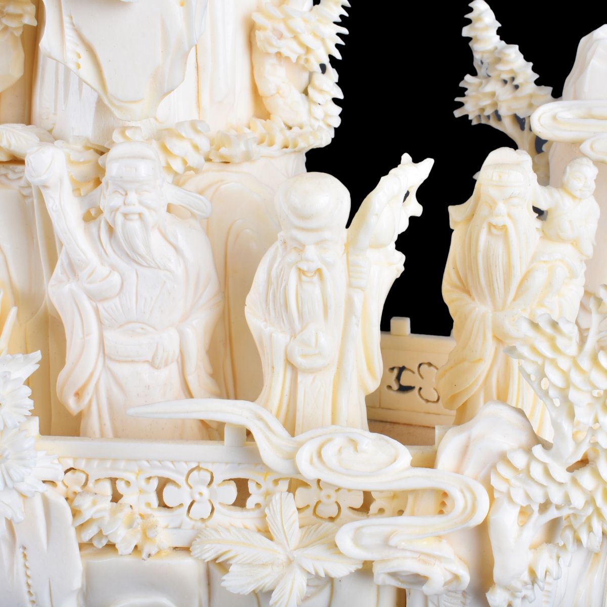 Decorative Faux Ivory Group
