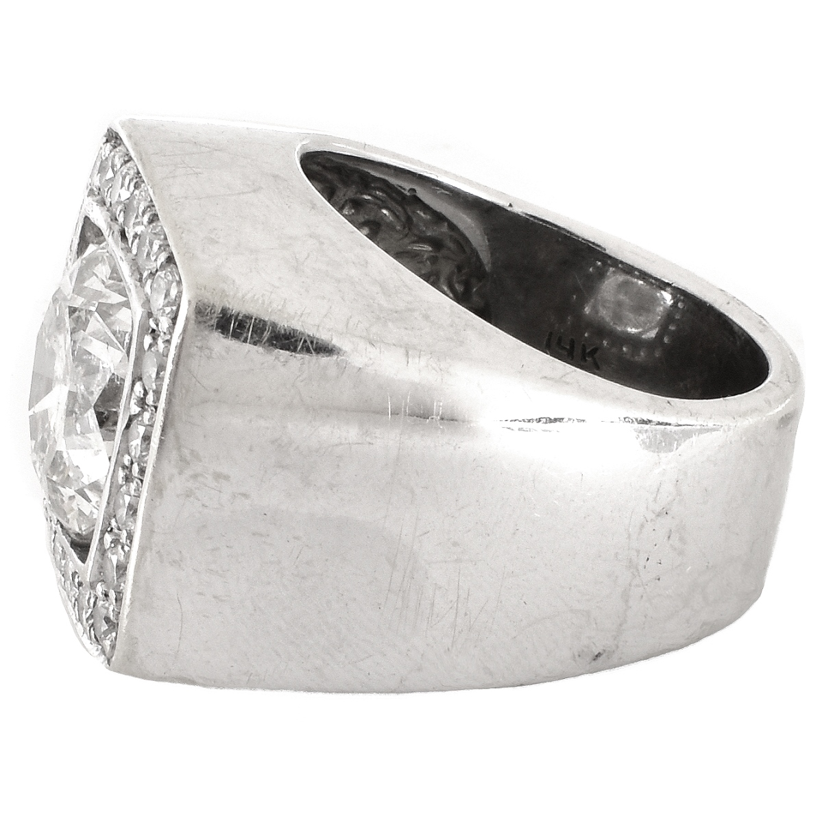 Man's 8.22ct TW Diamond and 14K Ring