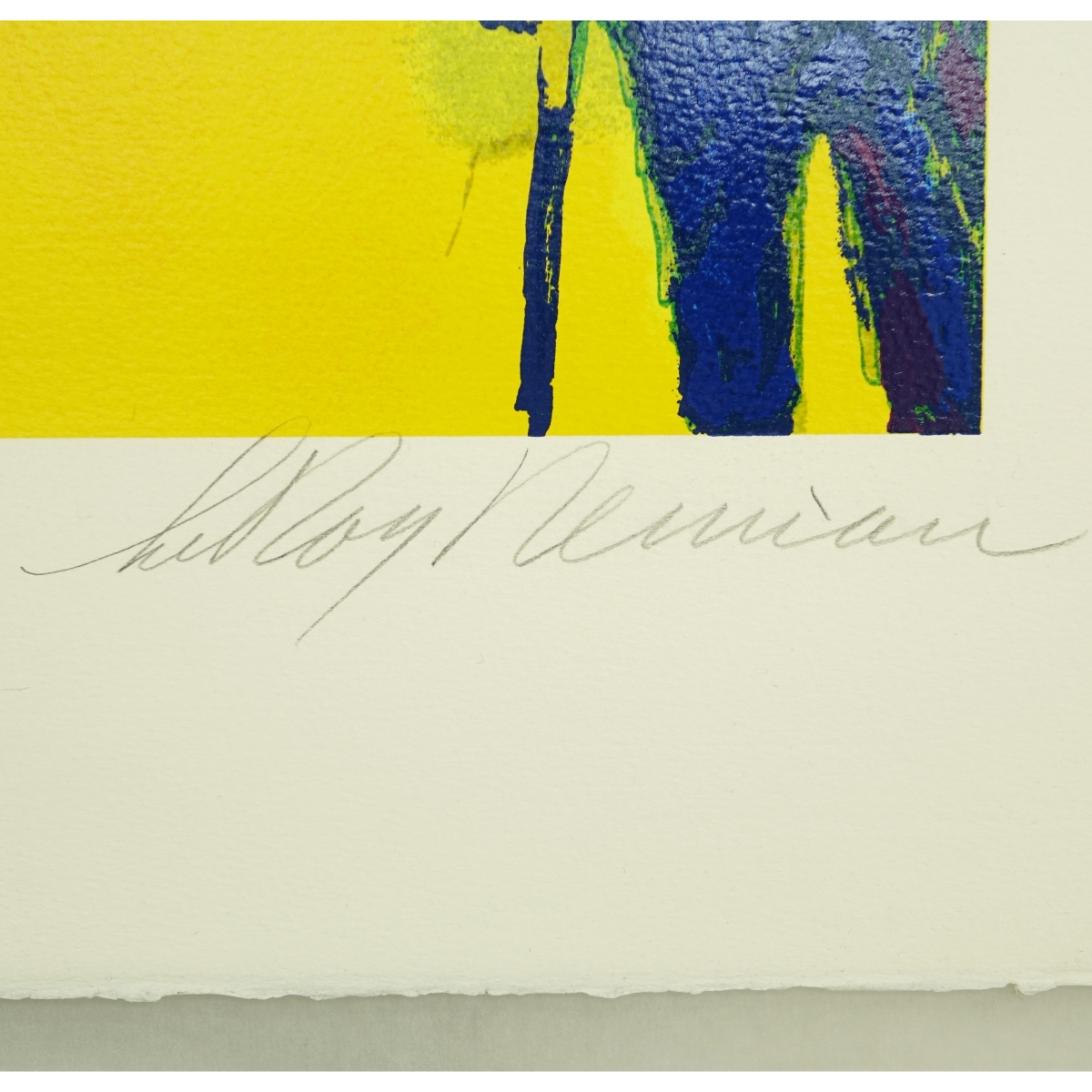 LeRoy Neiman Serigraph