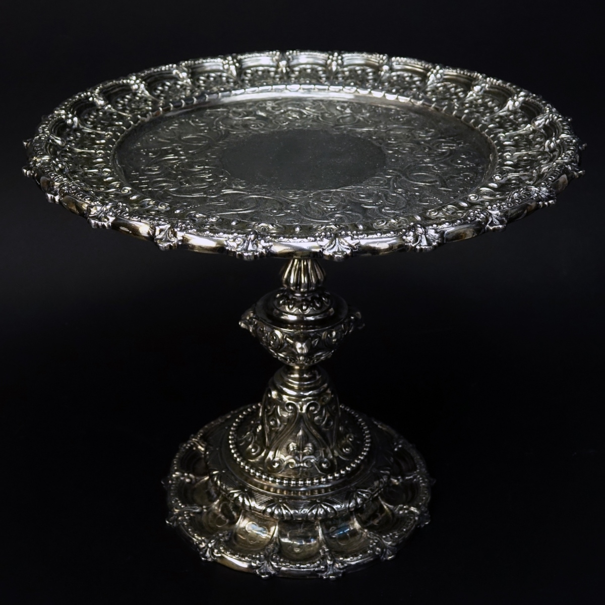 1864 R. Garrard Maker English Silver Tazza