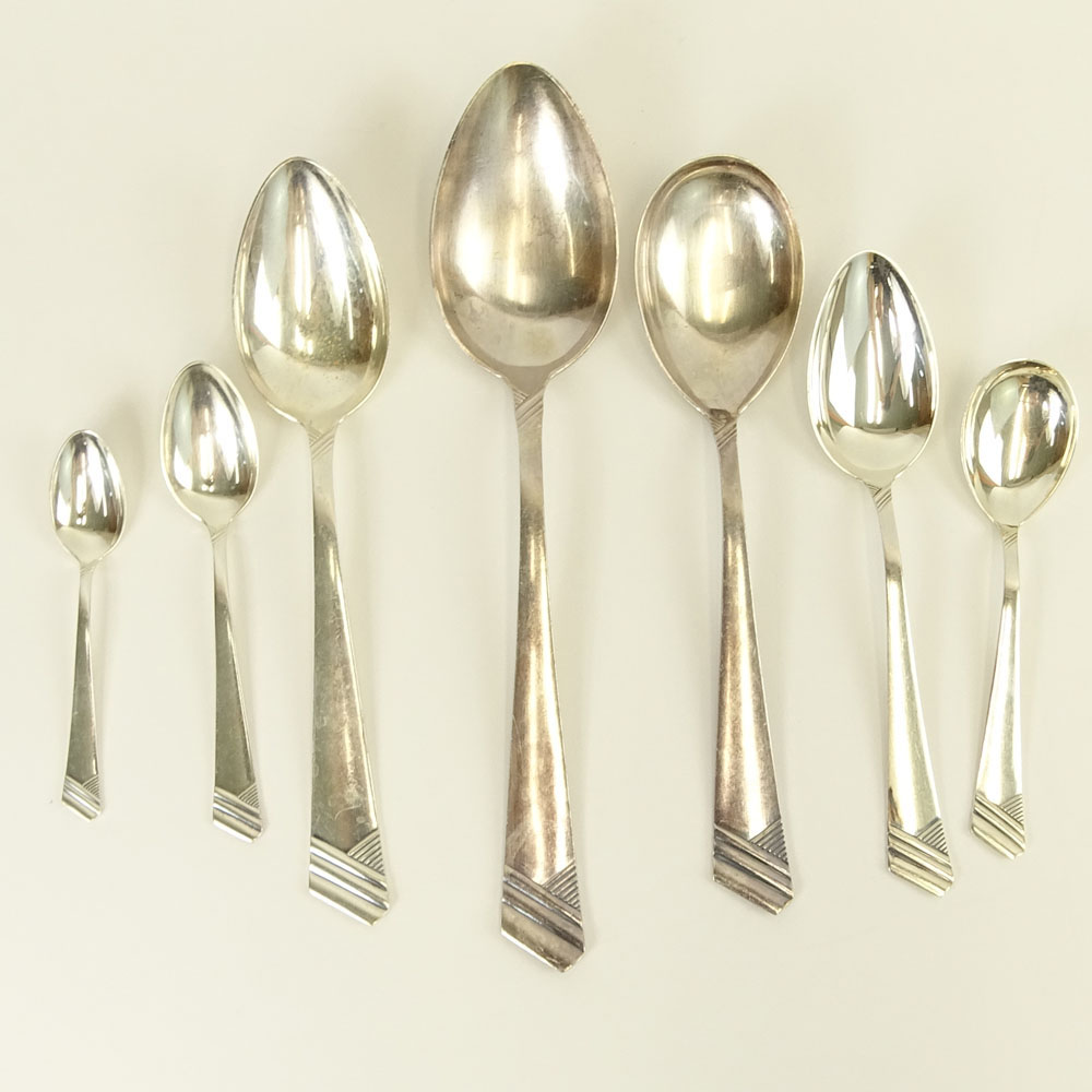 182pc OKA Kaldenback Sterling Flatware