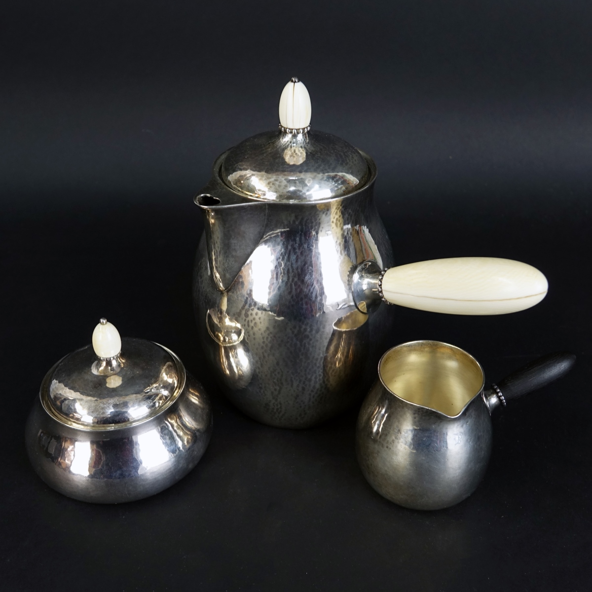 3 PC Georg Jensen Coffee Set