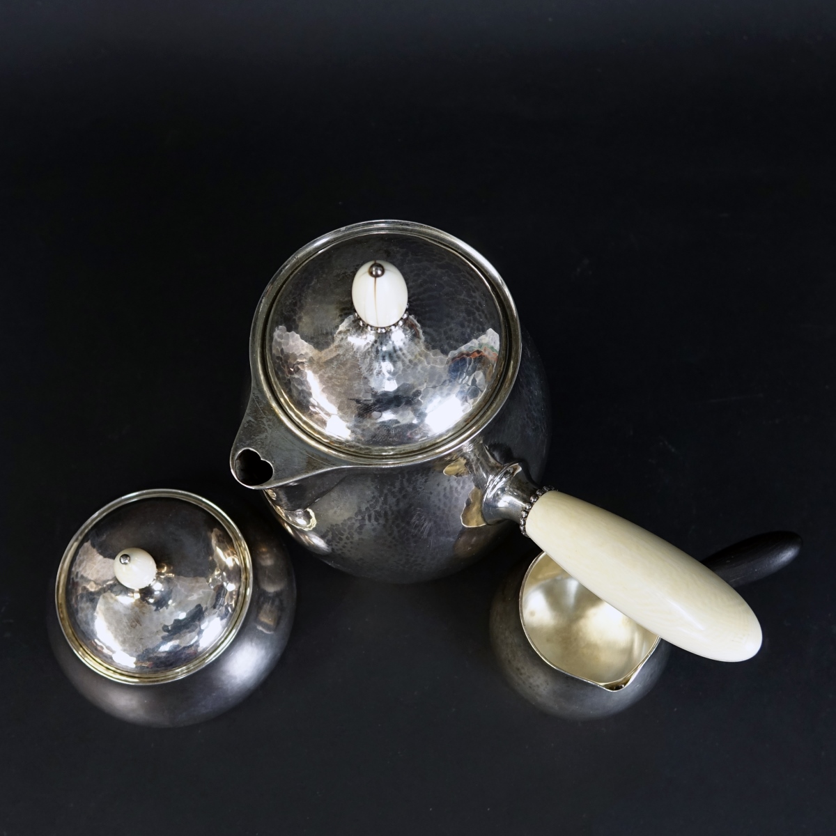 3 PC Georg Jensen Coffee Set