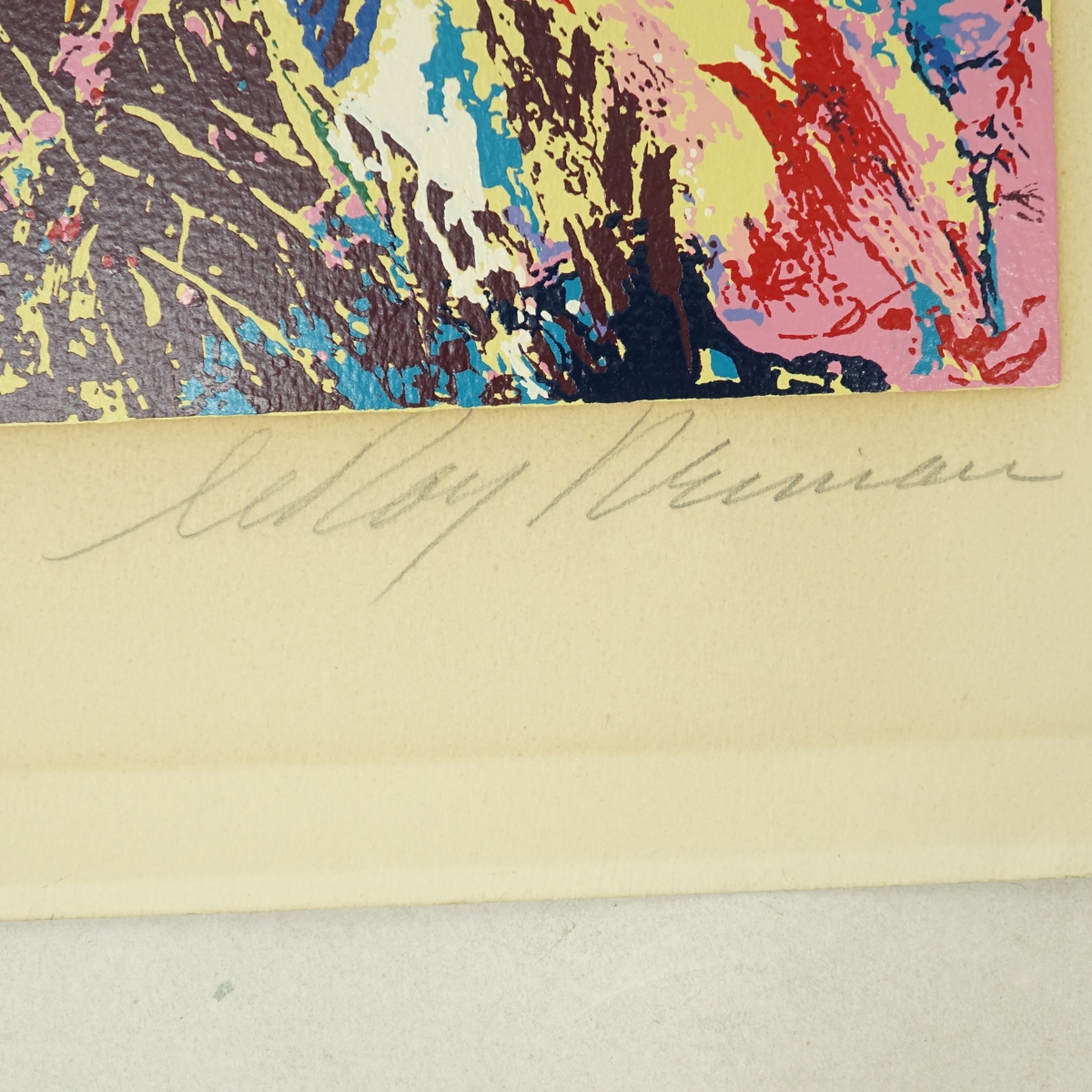 LeRoy Neiman Serigraph