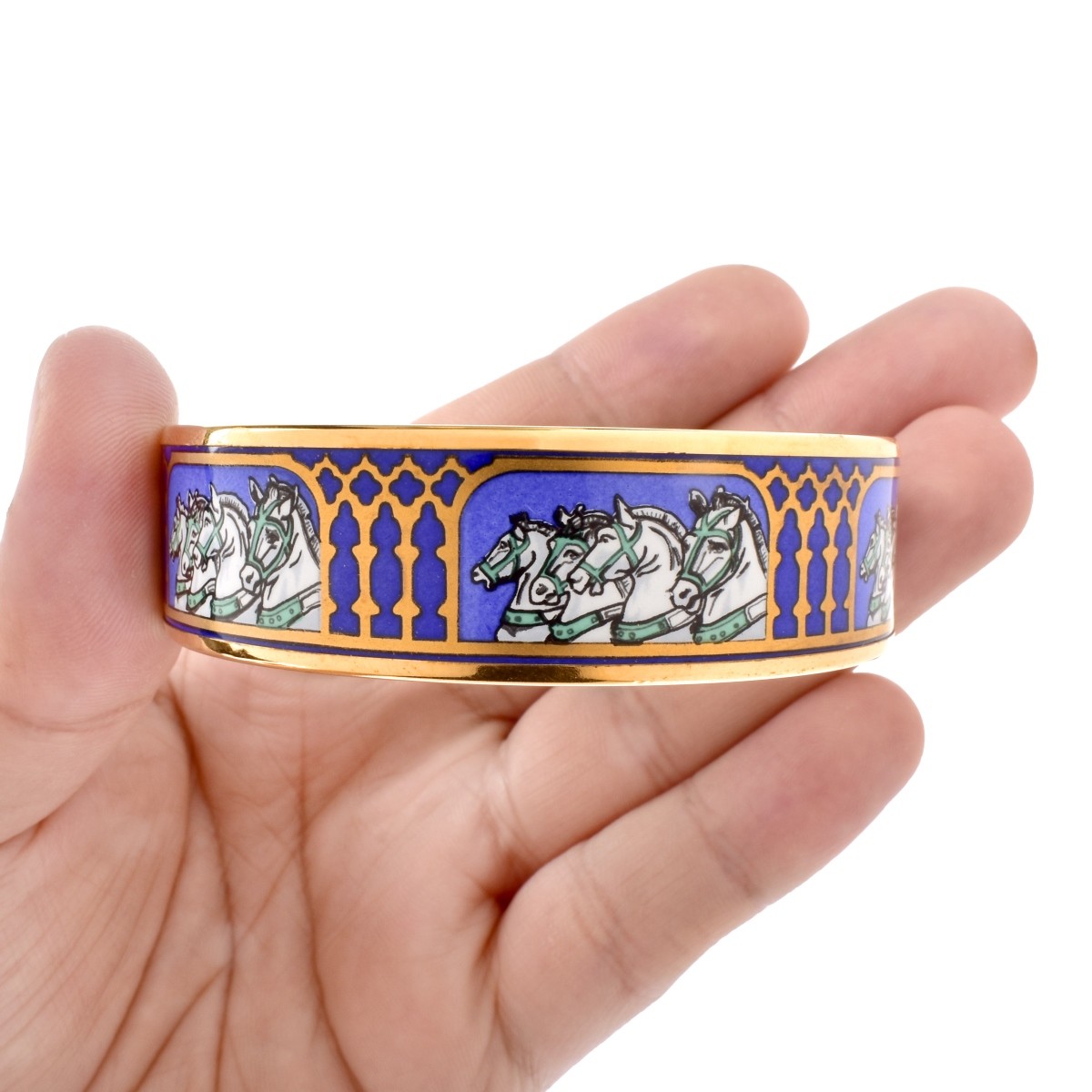 Hermes Enamel Bracelet