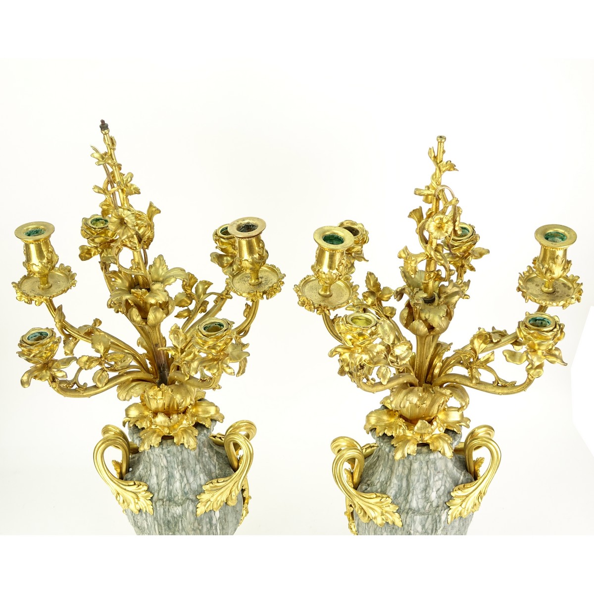 Pair of French Candelabra