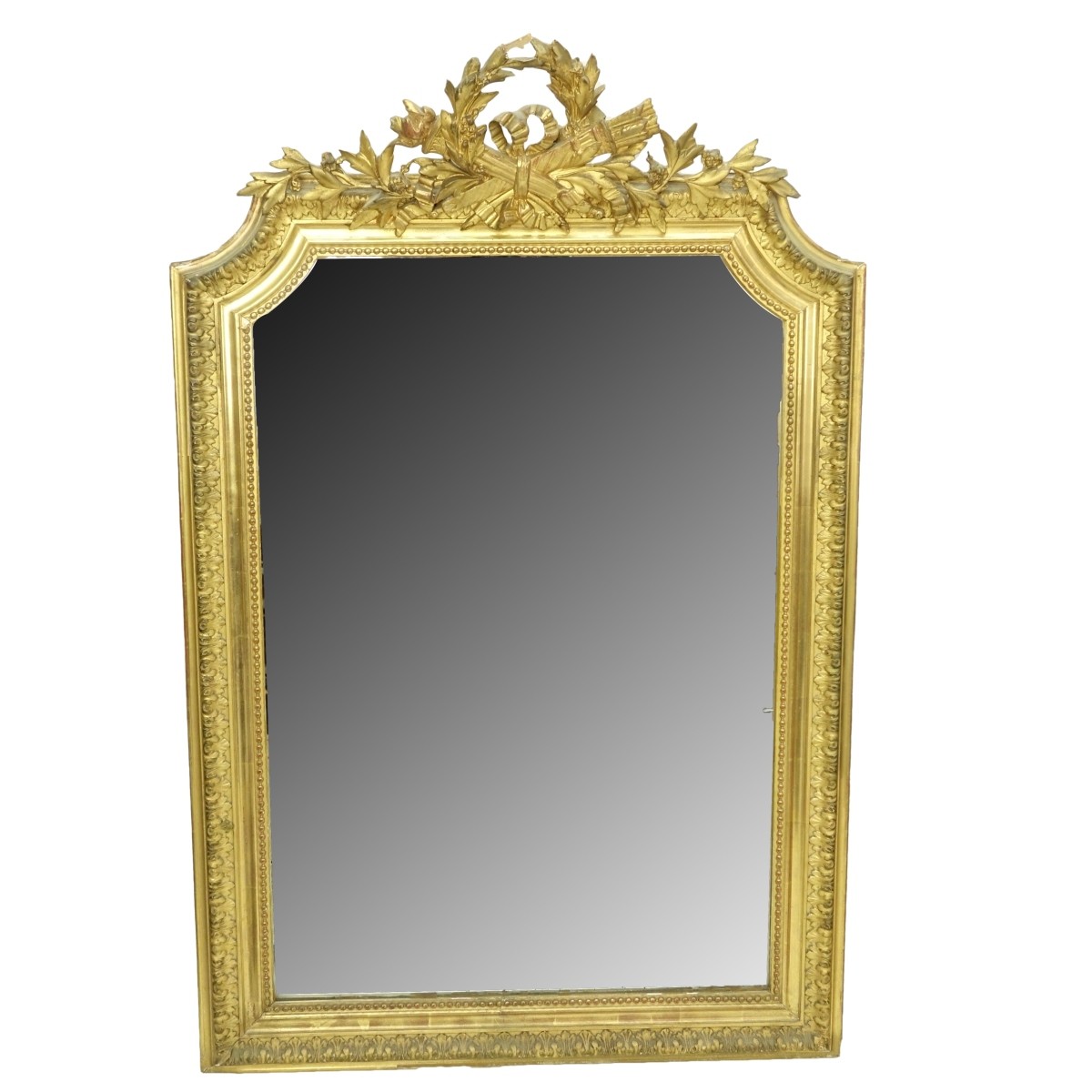 Antique French Giltwood Mirror