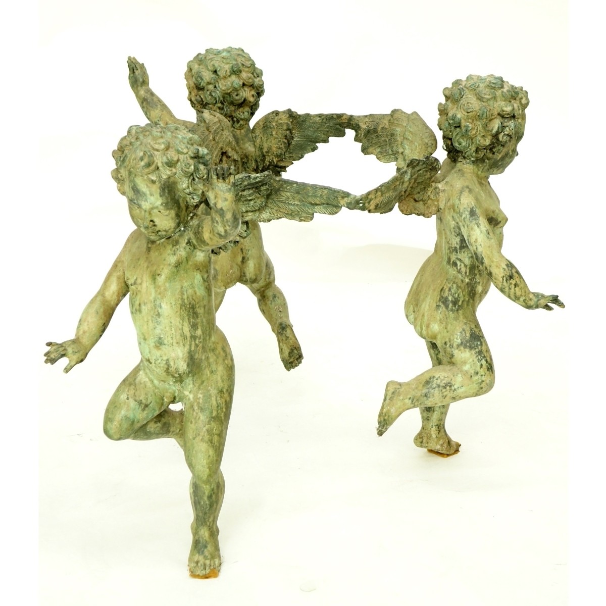 Three Cherubs Table Base