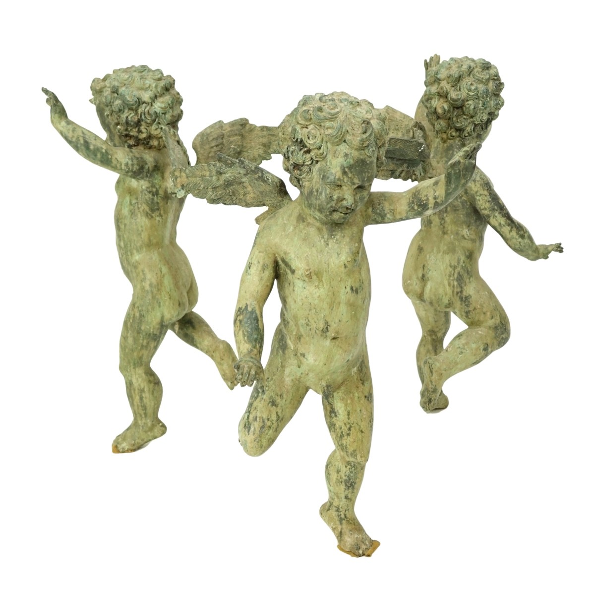 Three Cherubs Table Base