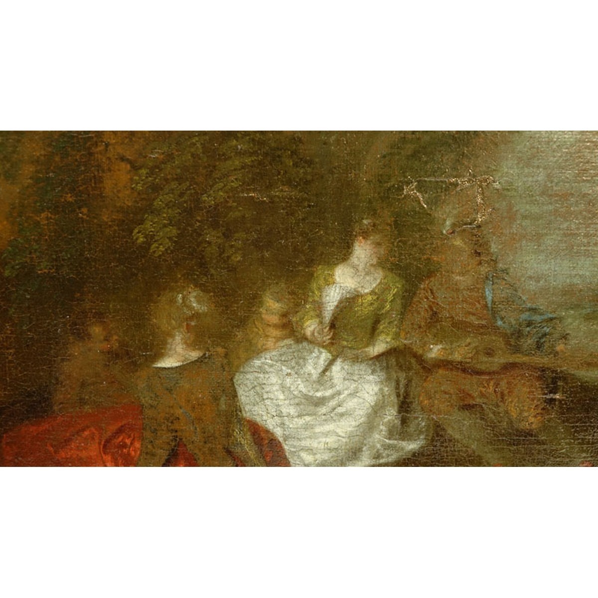 Antoine Watteau (1684 - 1721) Oil on Canvas