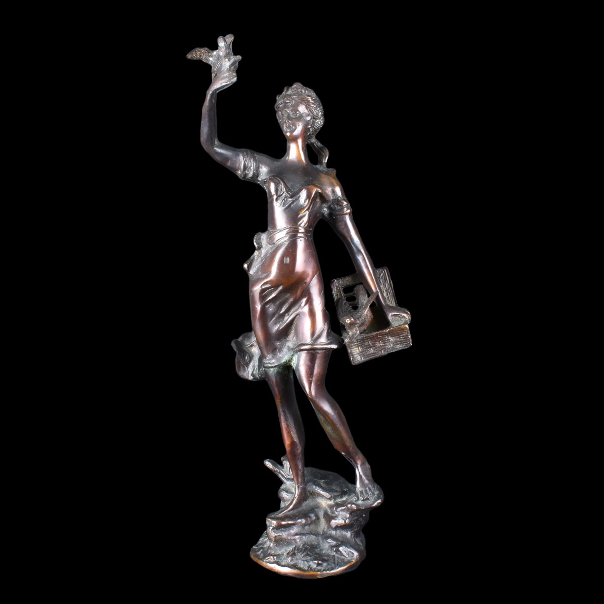 Bronze Figure Of A Woman