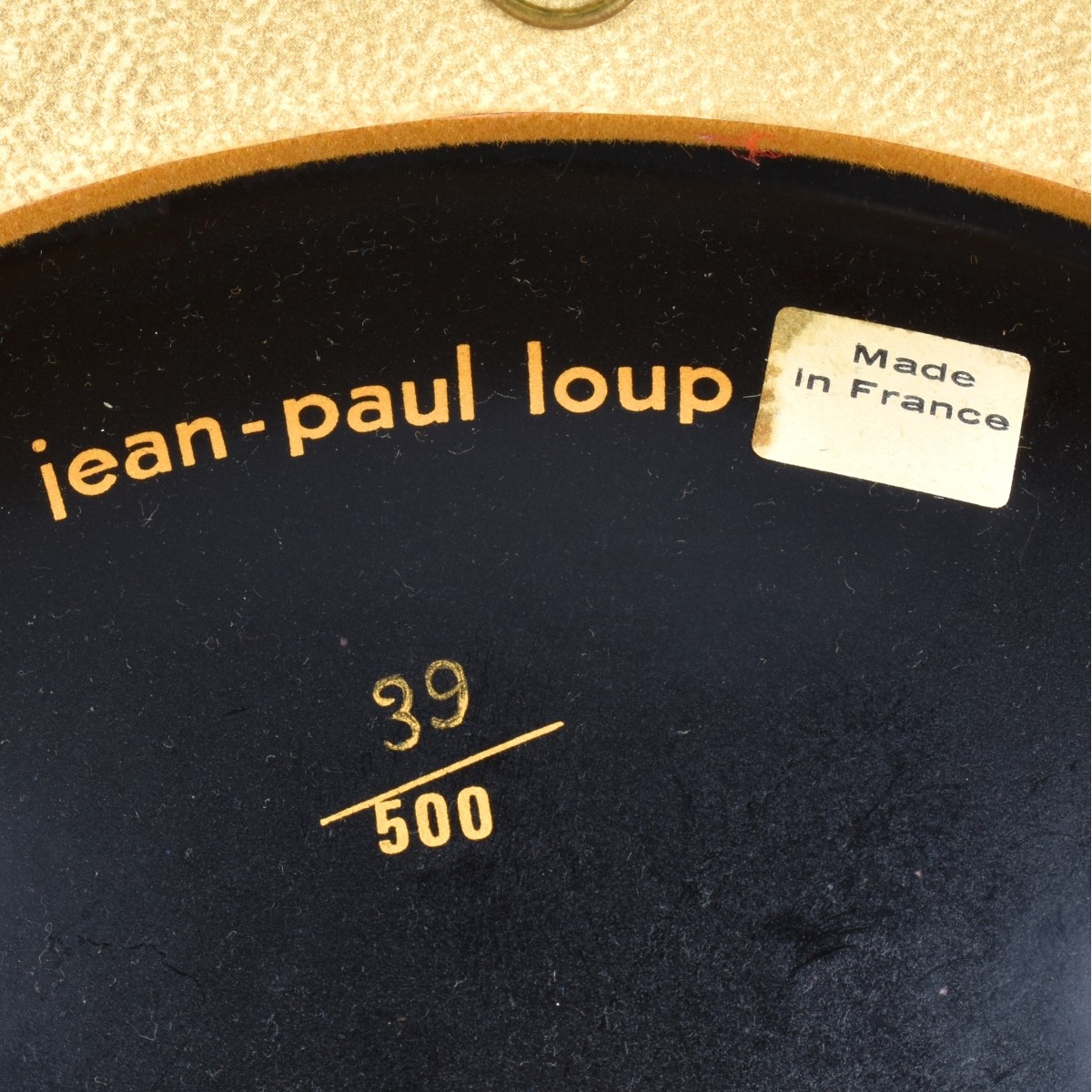 3 Jean Paul Loup Enamel Plaques