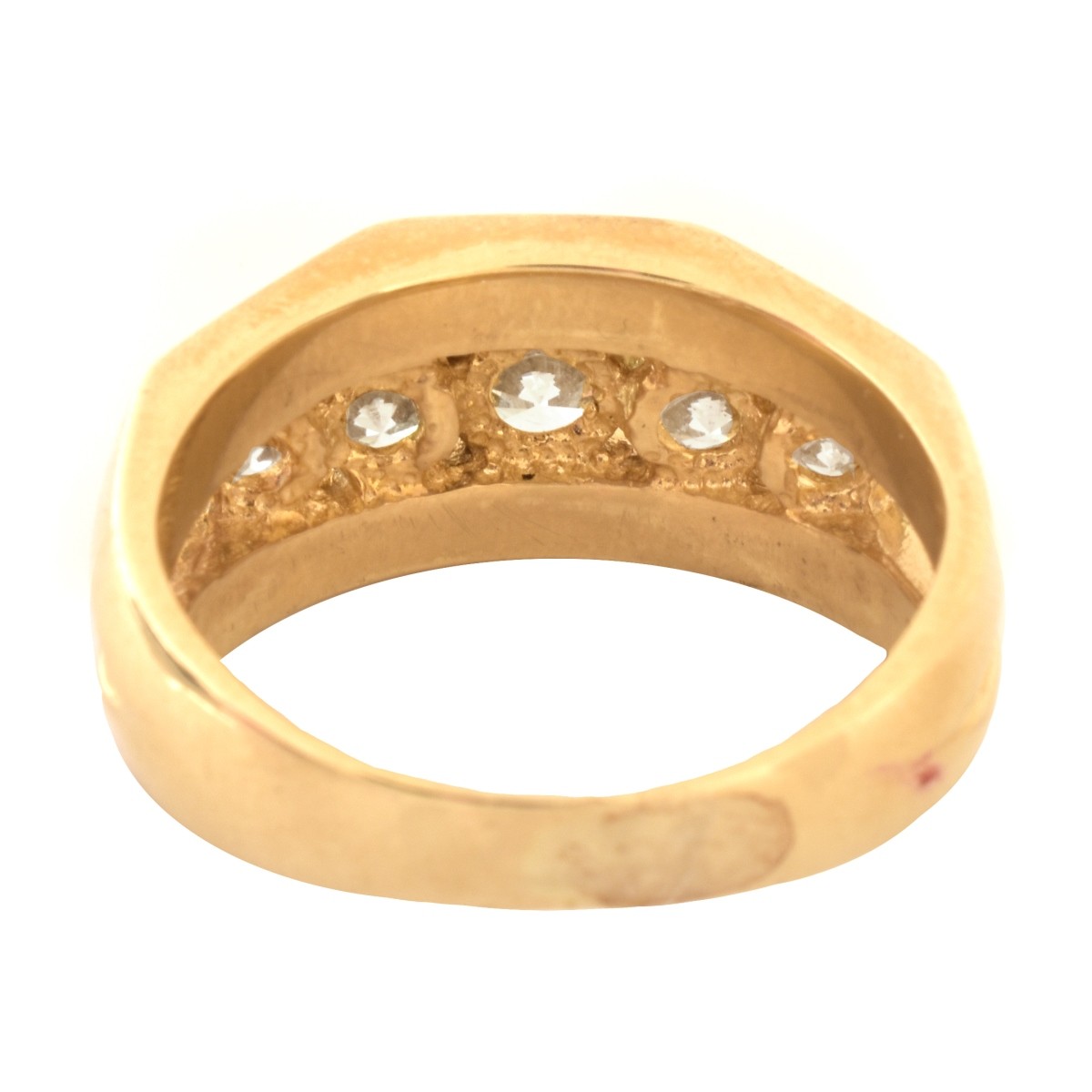 Man's 1.75ct Diamond and 14K Gold Ring