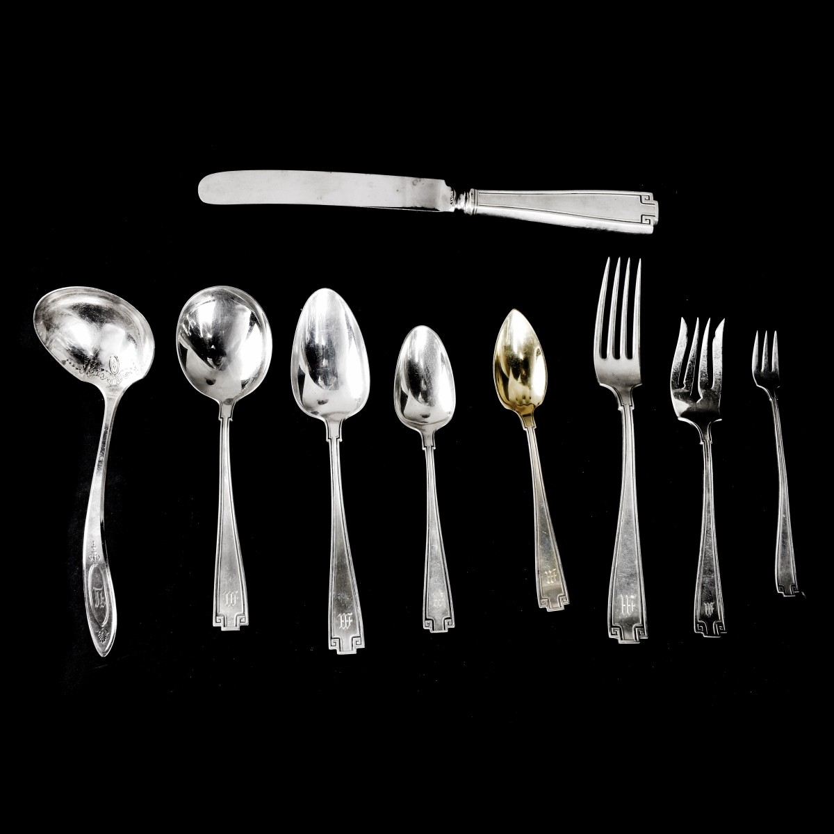 92 Pieces Gorham Etruscan Flatware