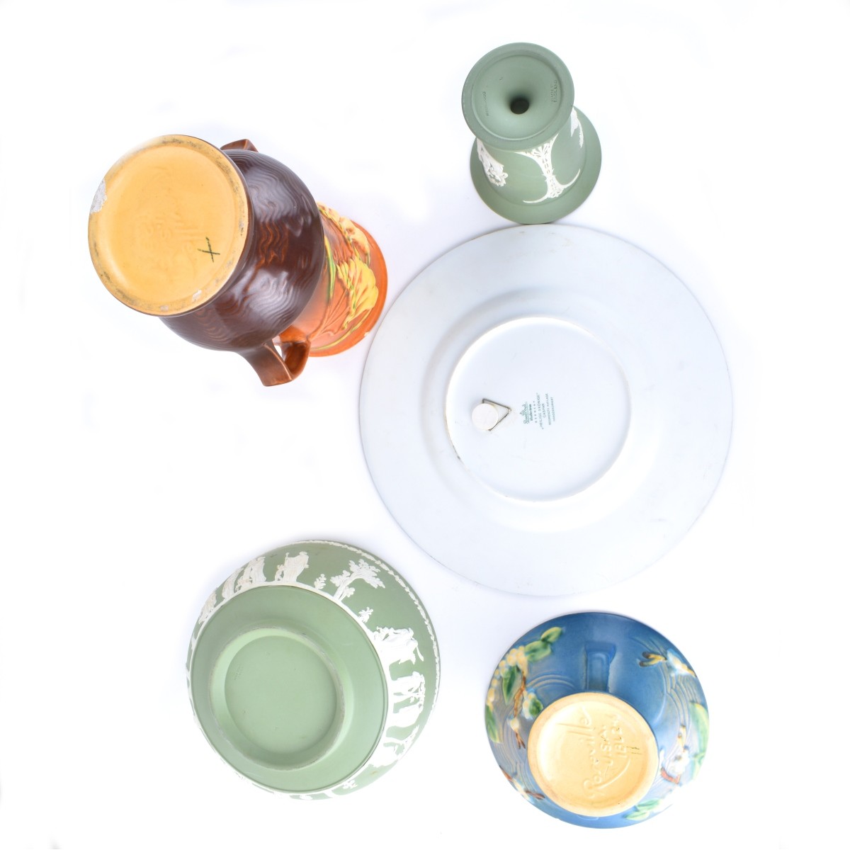 Grouping Five (5) Tableware
