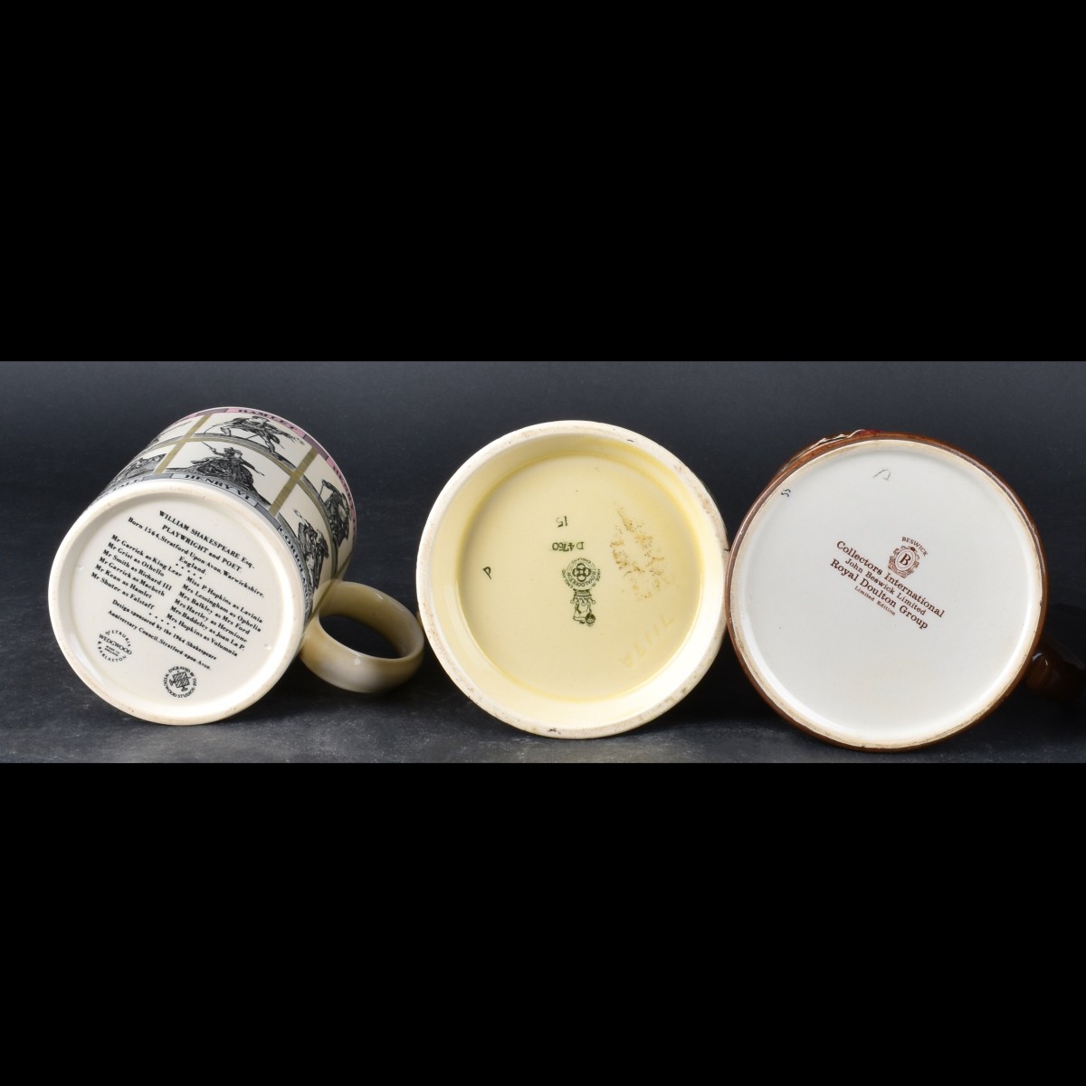 Grouping of Nine (9) Tableware