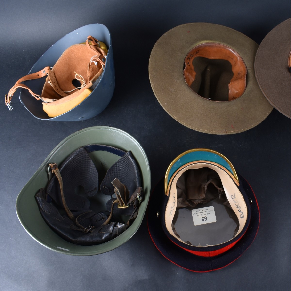 European Military Hats and Helmets