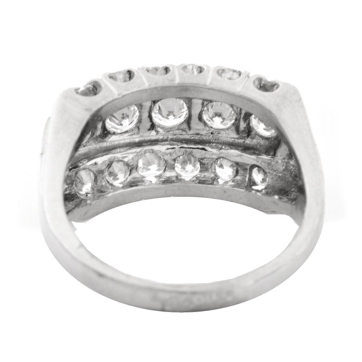 1.85ct Diamond and Platinum Ring