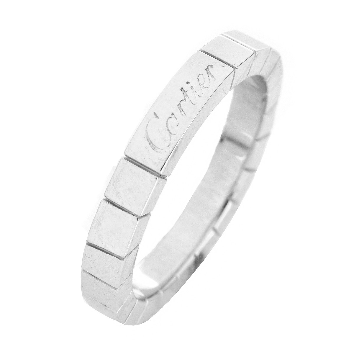 Cartier 18K White Gold Laniere Ring