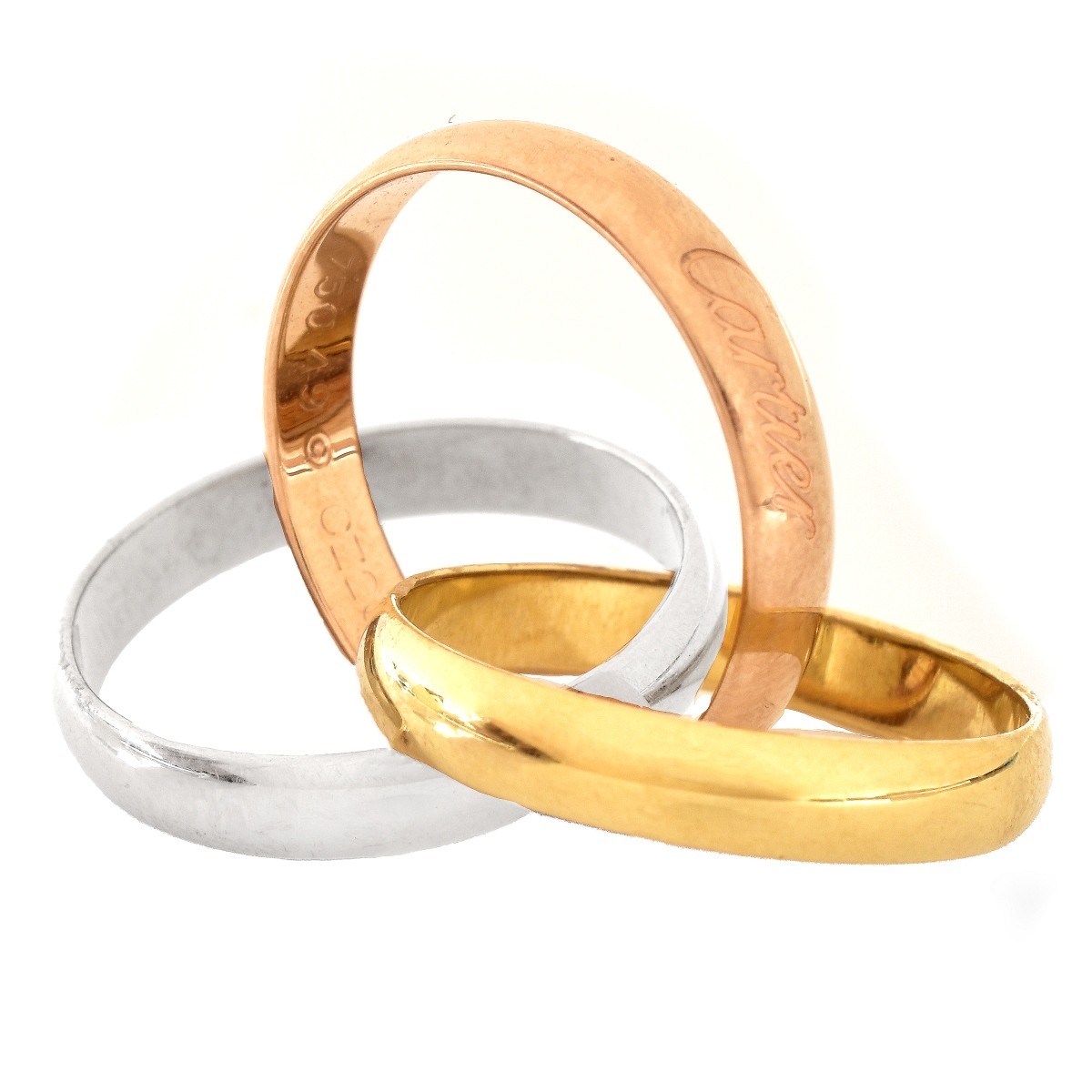 Cartier 18K Trinity Ring