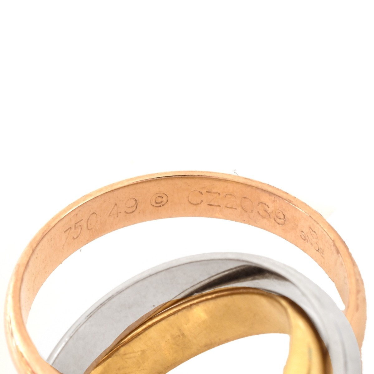 Cartier 18K Trinity Ring