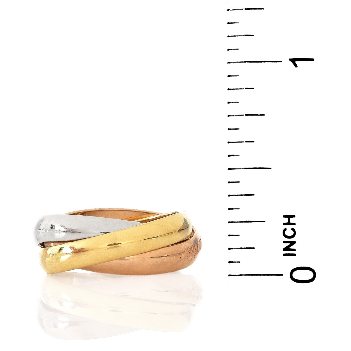 Cartier 18K Trinity Ring