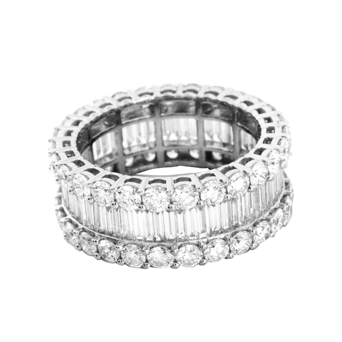 6.0ct TW Diamond and 18K Eternity Band