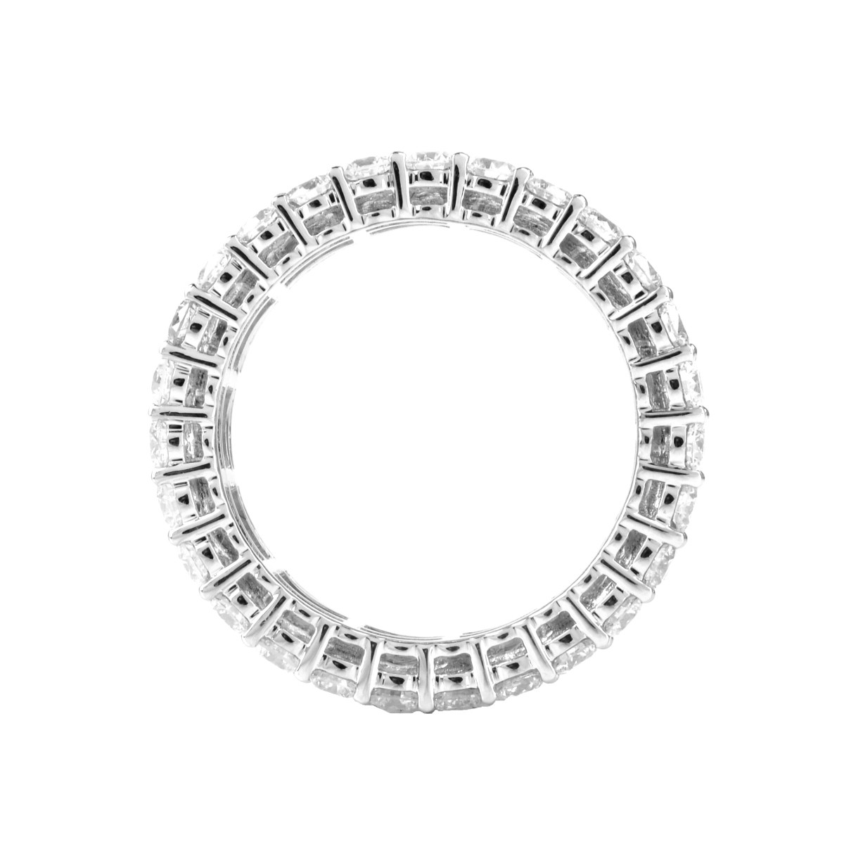 6.0ct TW Diamond and 18K Eternity Band