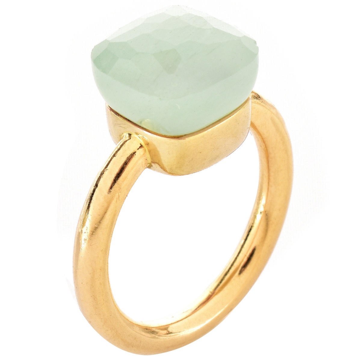 Pomellato Topaz and 18K Gold Ring