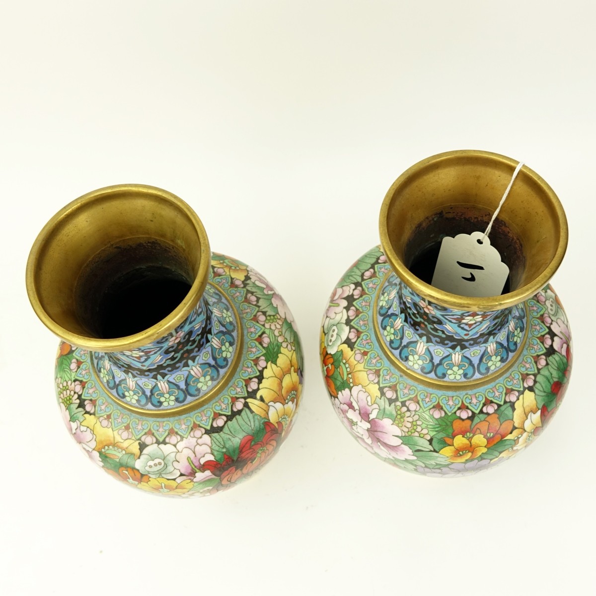 Chinese Cloisonne Vases