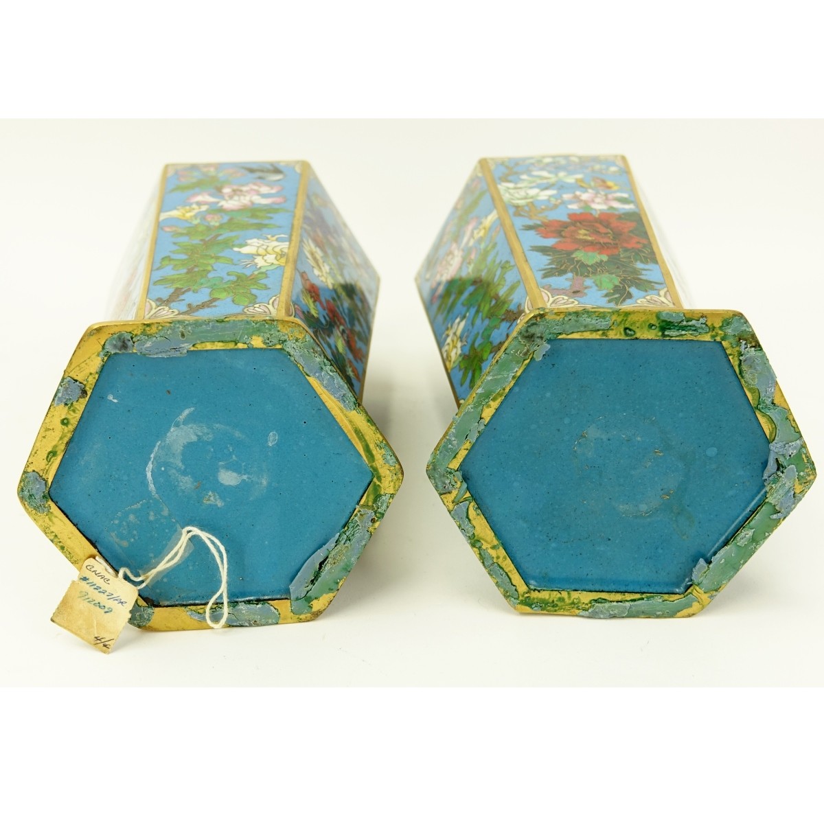 Chinese Cloisonne Vases