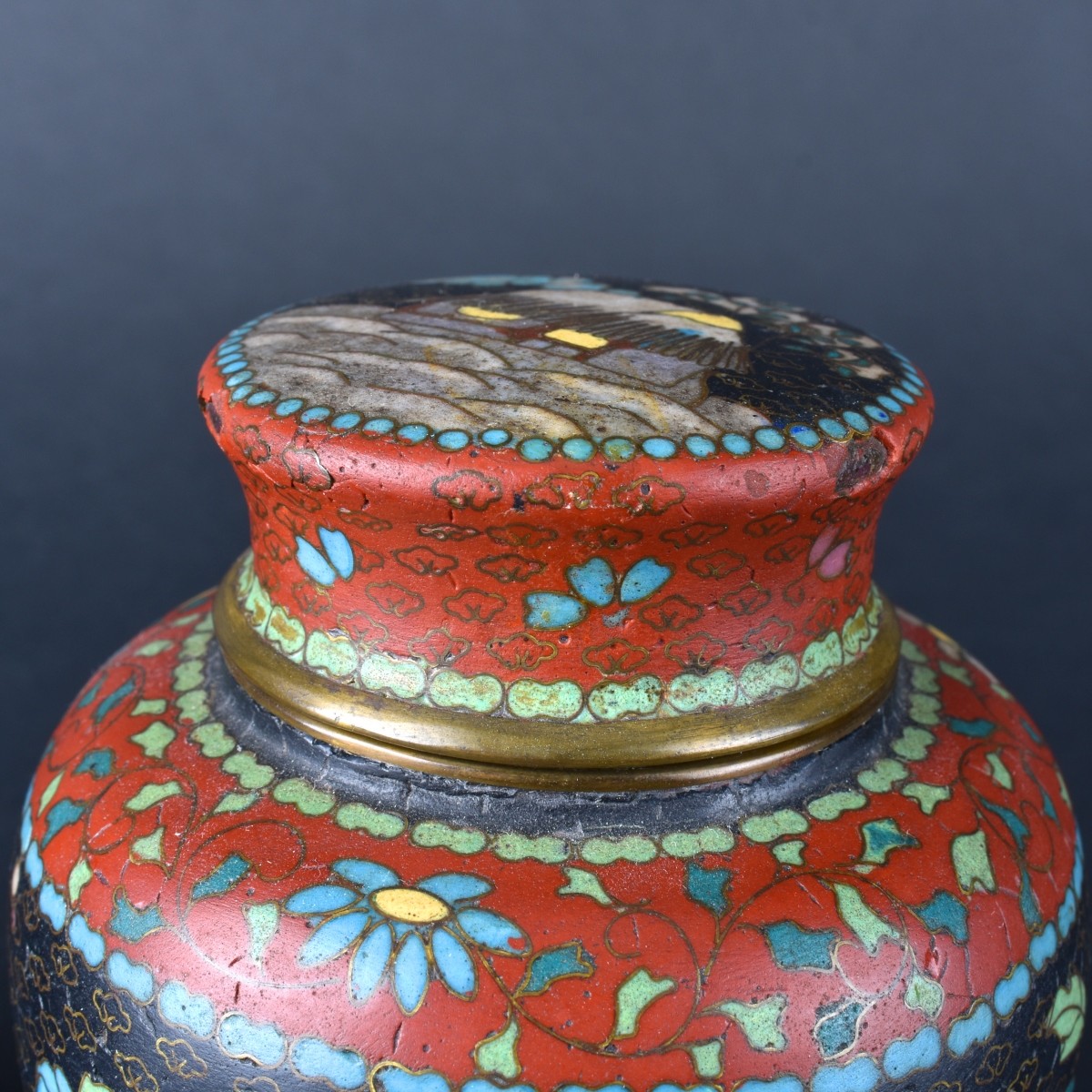 Chinese Cloisonne Vases