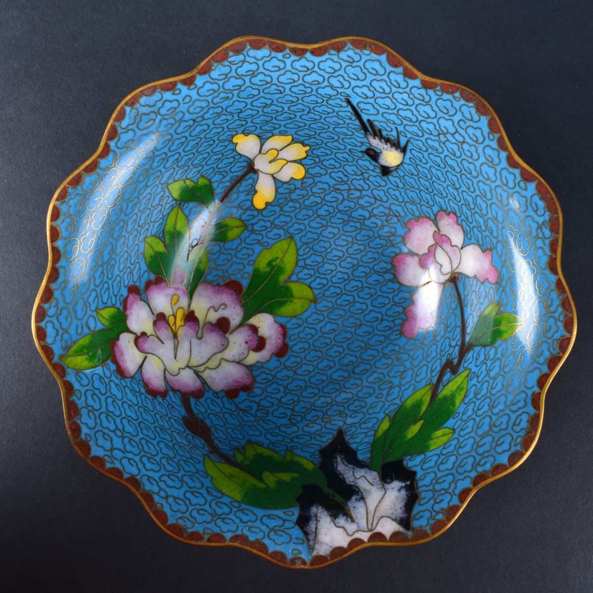 Chinese Cloisonne Tableware