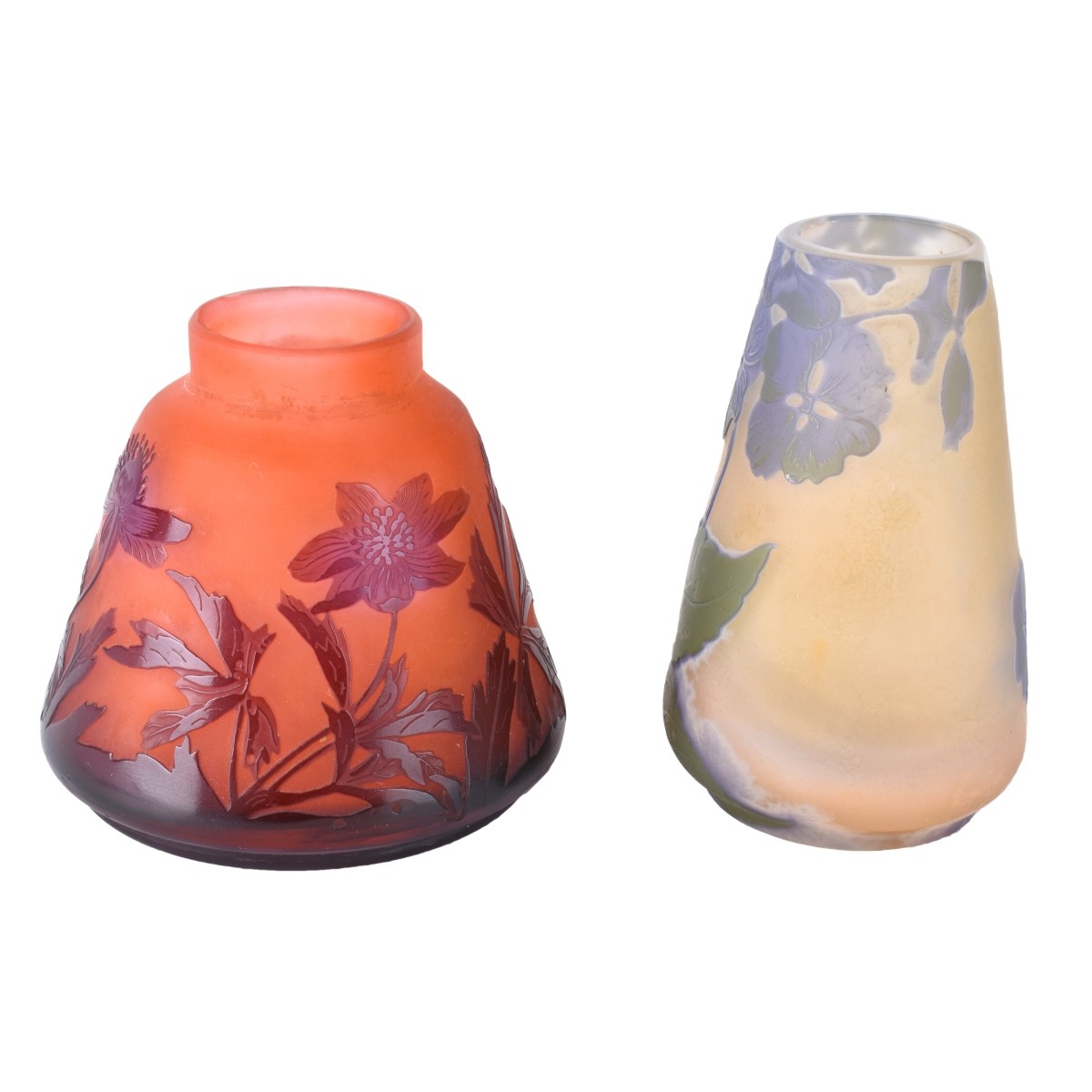 Two Galle Vases