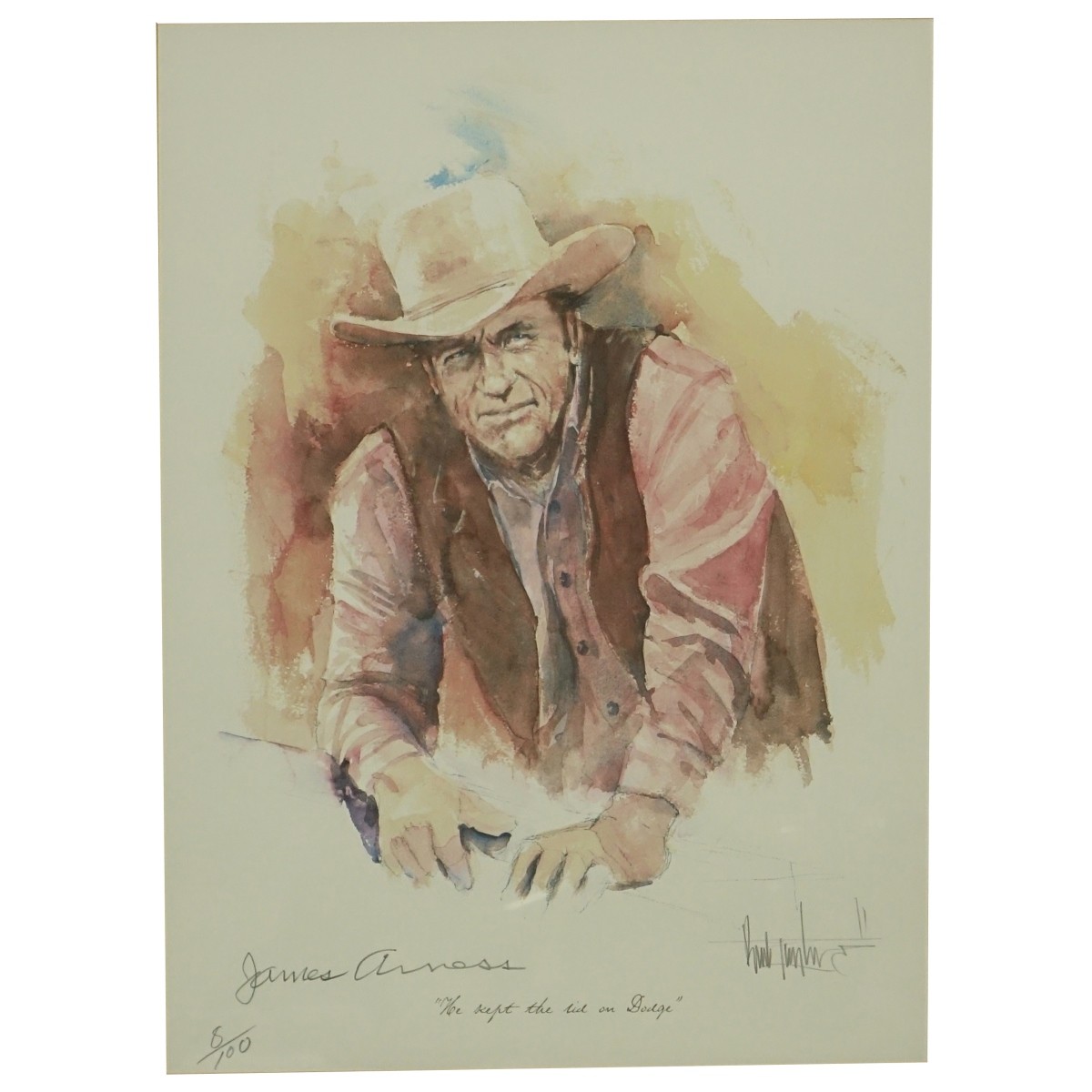 Buck Taylor Lithograph