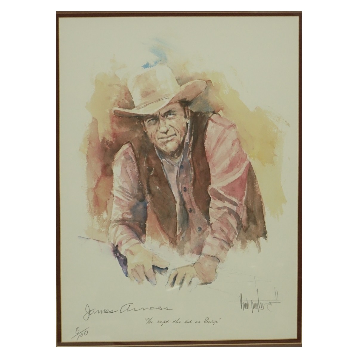 Buck Taylor Lithograph