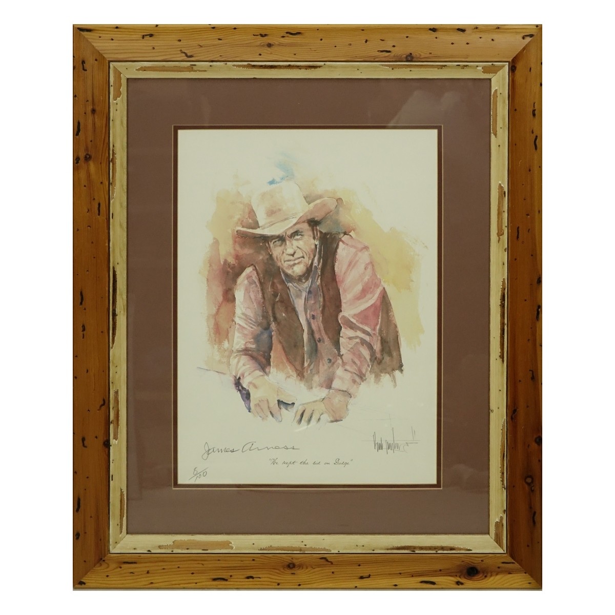 Buck Taylor Lithograph