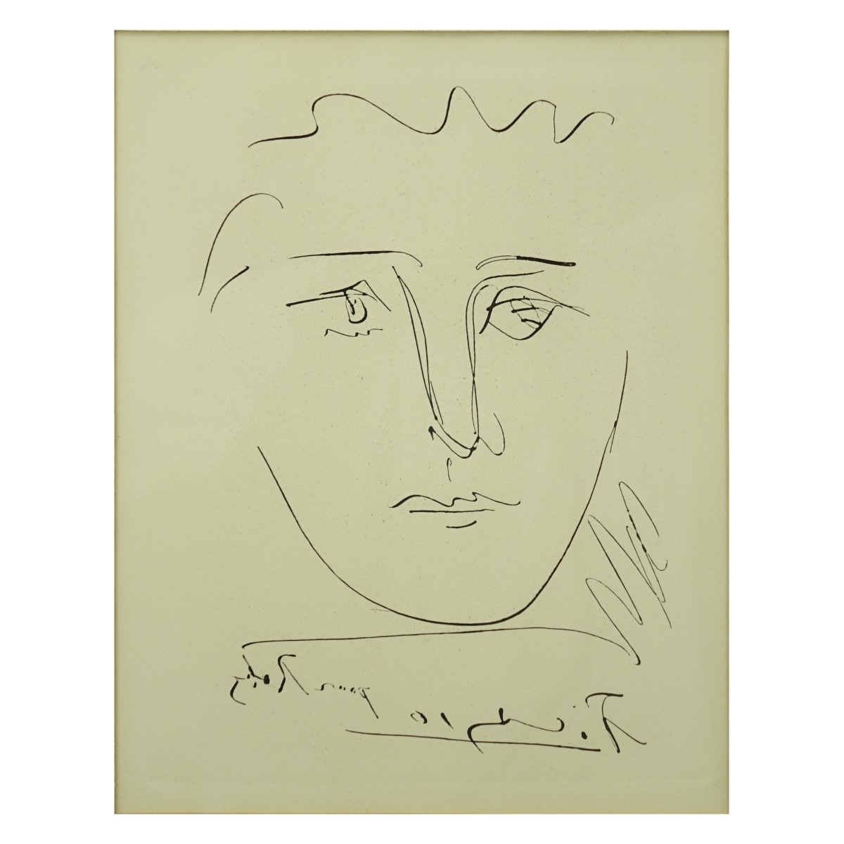 Pablo Picasso (1881 - 1973) Etching