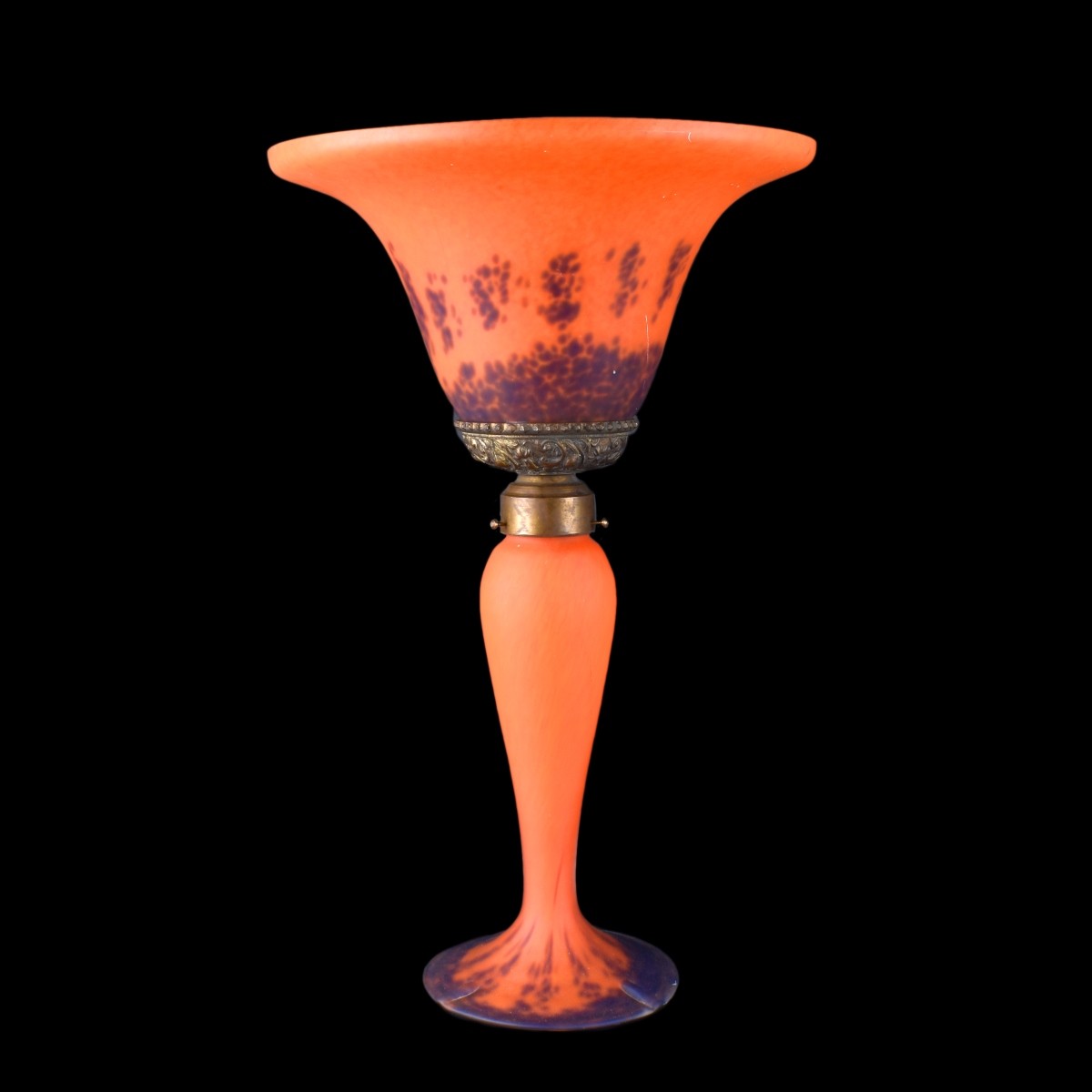 Art Deco Art Glass Lamp