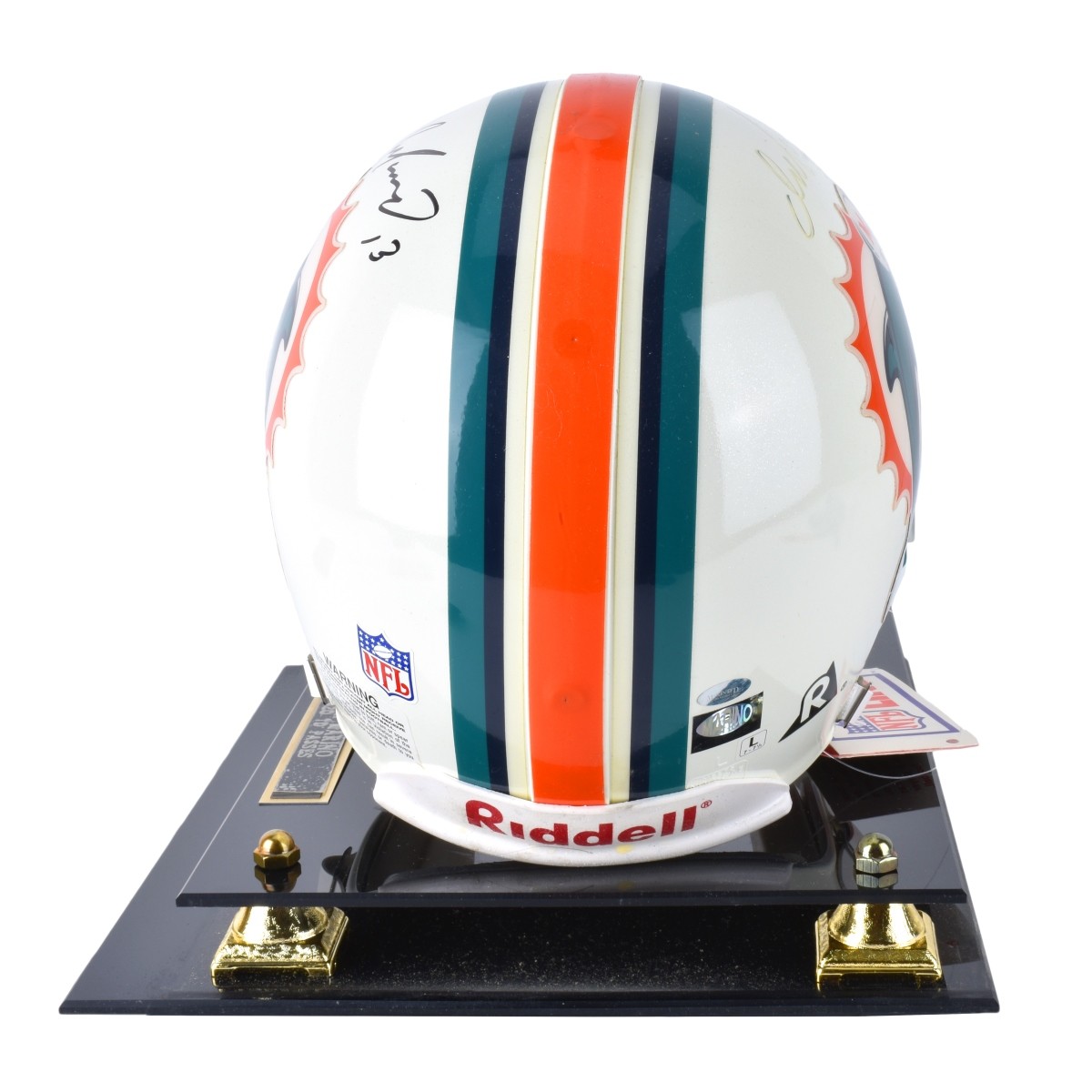 Signed Dan Marino Helmet