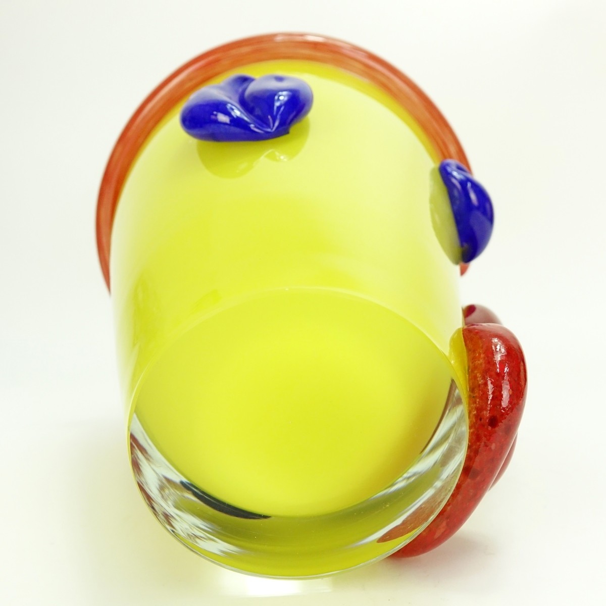 Contemporary Art Glass Figural Vase